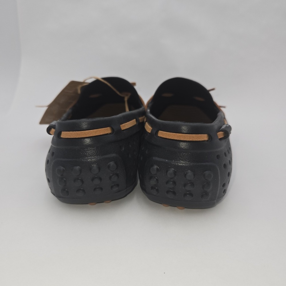 People Footwear Vegan Stanley Loafers Black‎ Tan NWT Lightweight EVA Shoes M6/W8 - Picture 3 of 9
